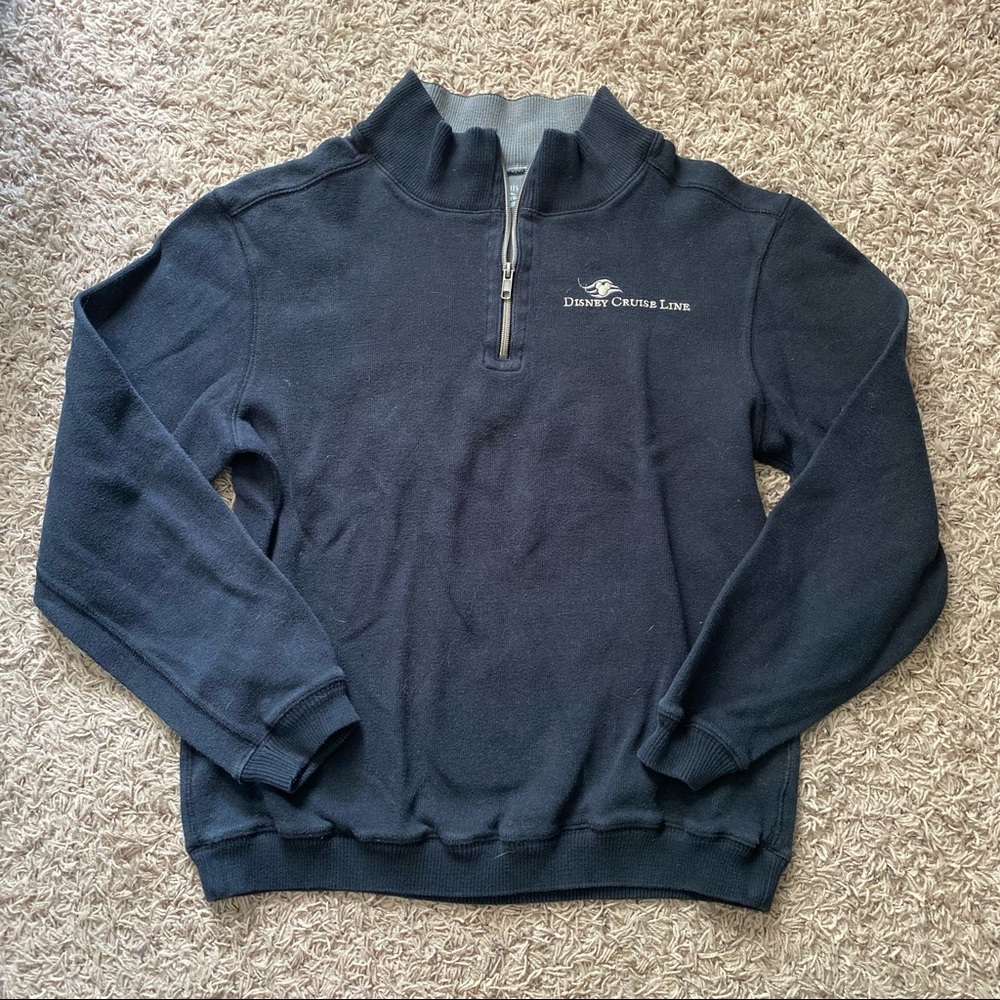 Disney Cruise Line Quarter-Zip Pullover Sweater